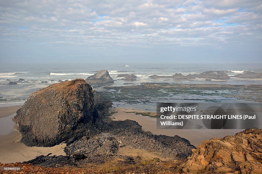 The Oregon coast