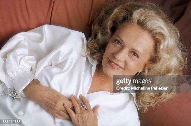 French Actress Jeanne Moreau