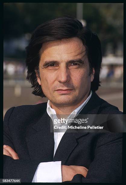 Jean-Pierre Leaud attending the International Film Festival for the presentation of Treasure Island that he stars in, featuring in the "A Certain...