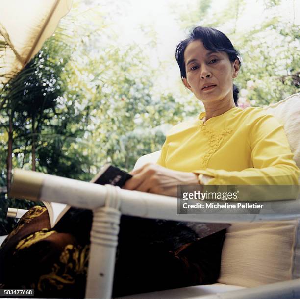 Aung San Suu Kyi, 1991 Nobel Peace Prize.