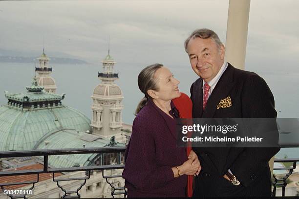 PHILIPPE NOIRET AND MONIQUE CHAUMETTE