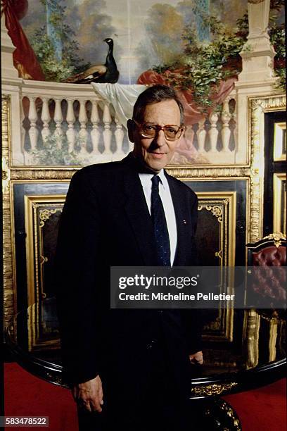 Portrait du biologiste français François Gros.