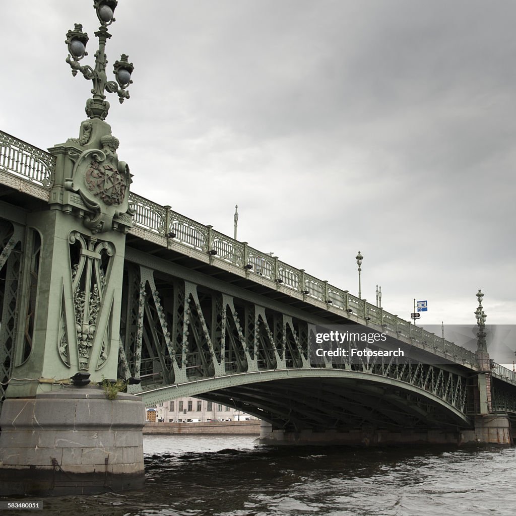 Palace Bridge across the Neva River