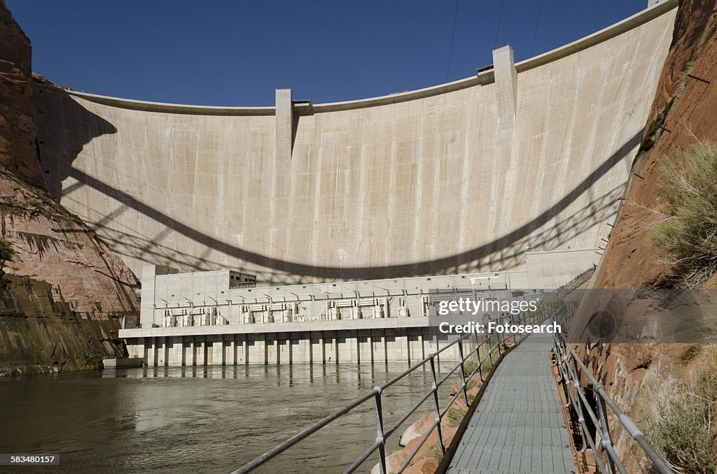 Glen Canyon Dam on Colorado River