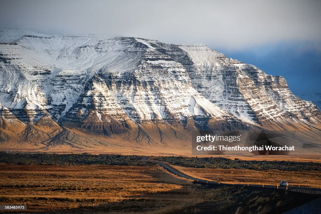 A mountain in Iceland