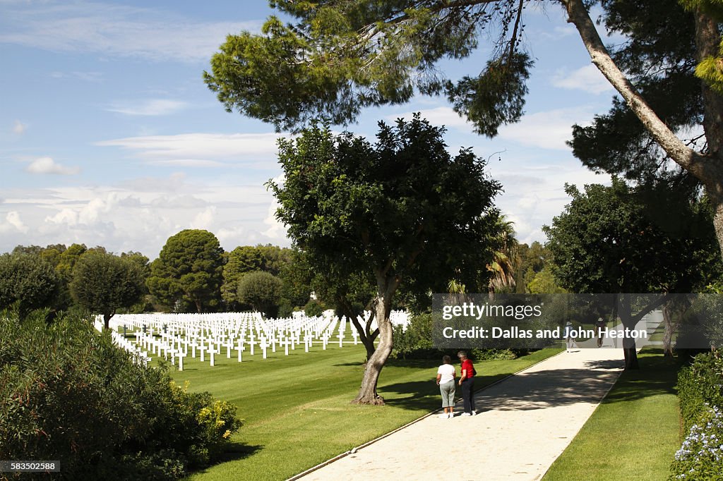Africa, North Africa, Tunisia, Tunis, Carthage, The North African American War Cemetery