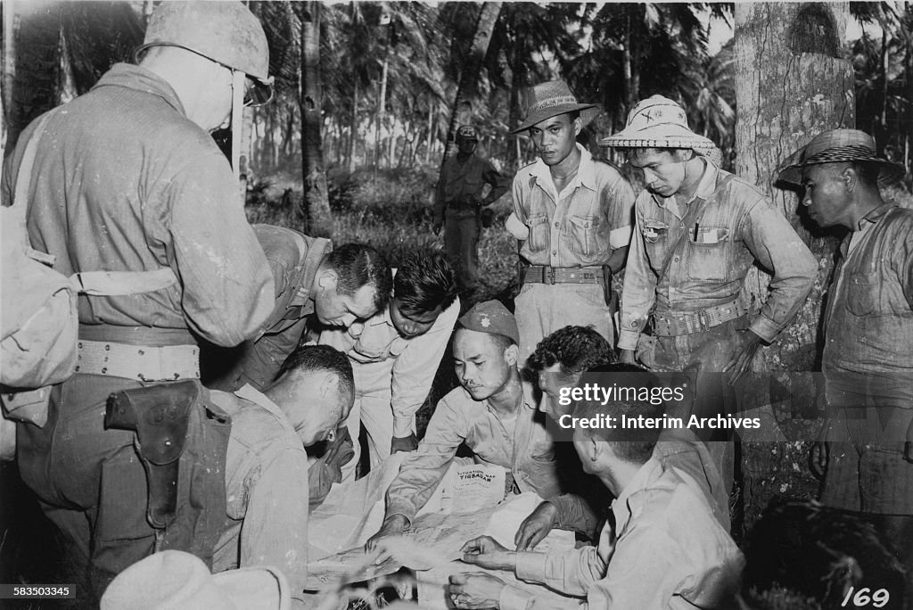 Panay Guerilla Leaders In Conference