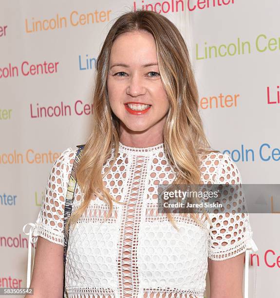 Anna Nikolayevsky attends Mostly Mozart Festival Opening Night Gala Celebrating 50 Years of the Mostly Mozart Festival at David Geffen Hall on July...