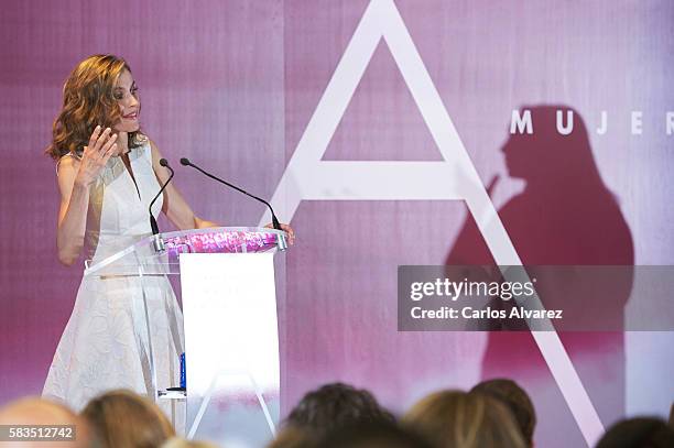 Queen Letizia of Spain attends the XXV FEDEPE awards ceremony at Retiro Park on July 26, 2016 in Madrid, Spain.