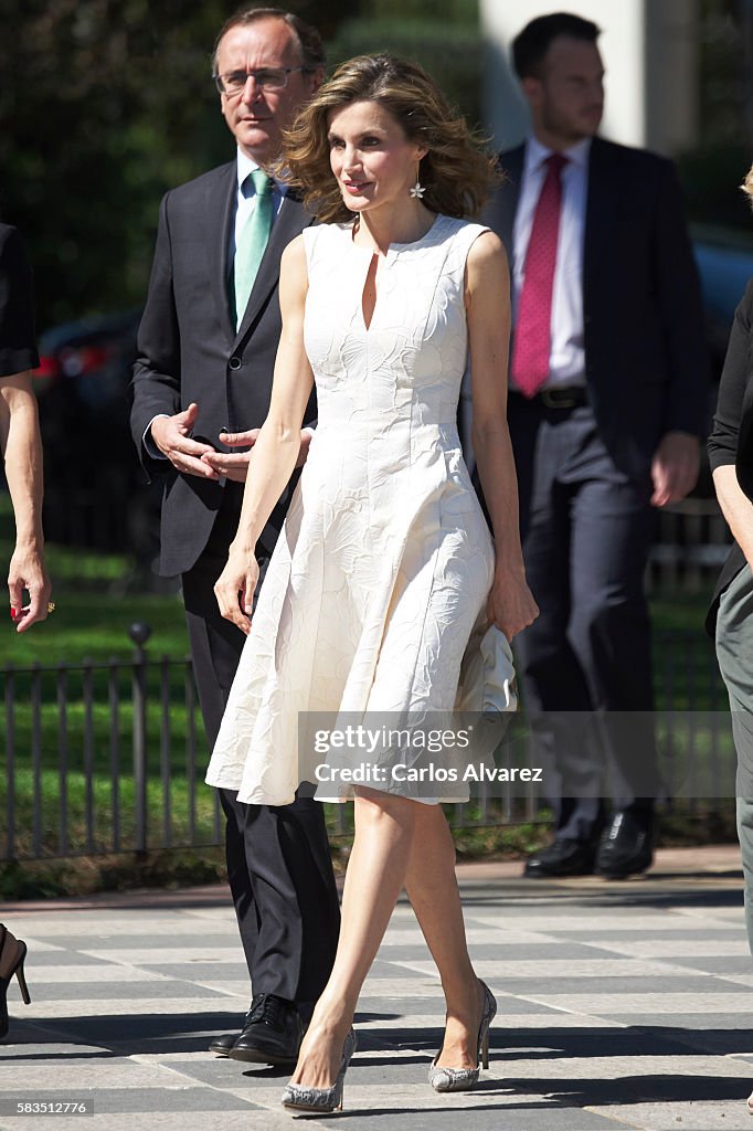 Queen Letizia Attends The XXV FEDEPE Awards Ceremony