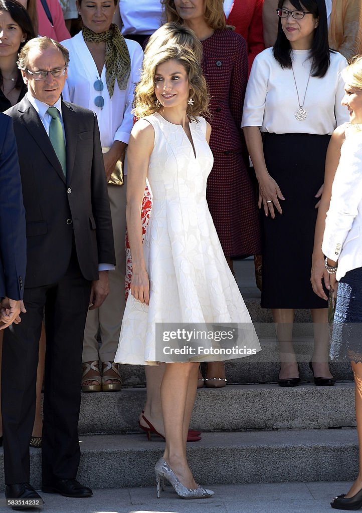 Queen Letizia Attends The XXV FEDEPE Awards Ceremony