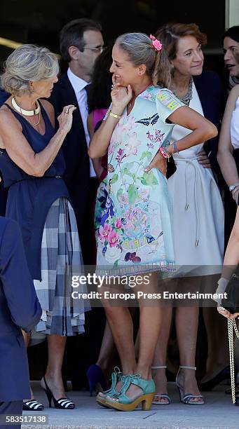 Carla Royo-Villanova attends FEDEPE Awards at Cecilio Rodriguez gardens on July 26, 2016 in Madrid, Spain.