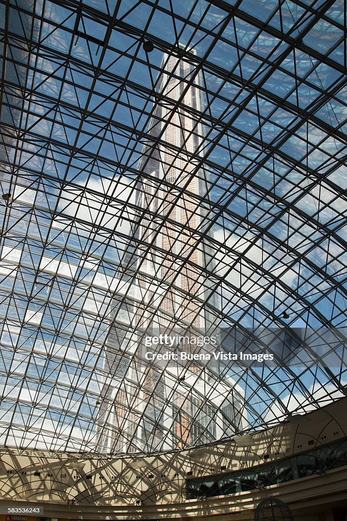 Futuristic buildings in Moscow