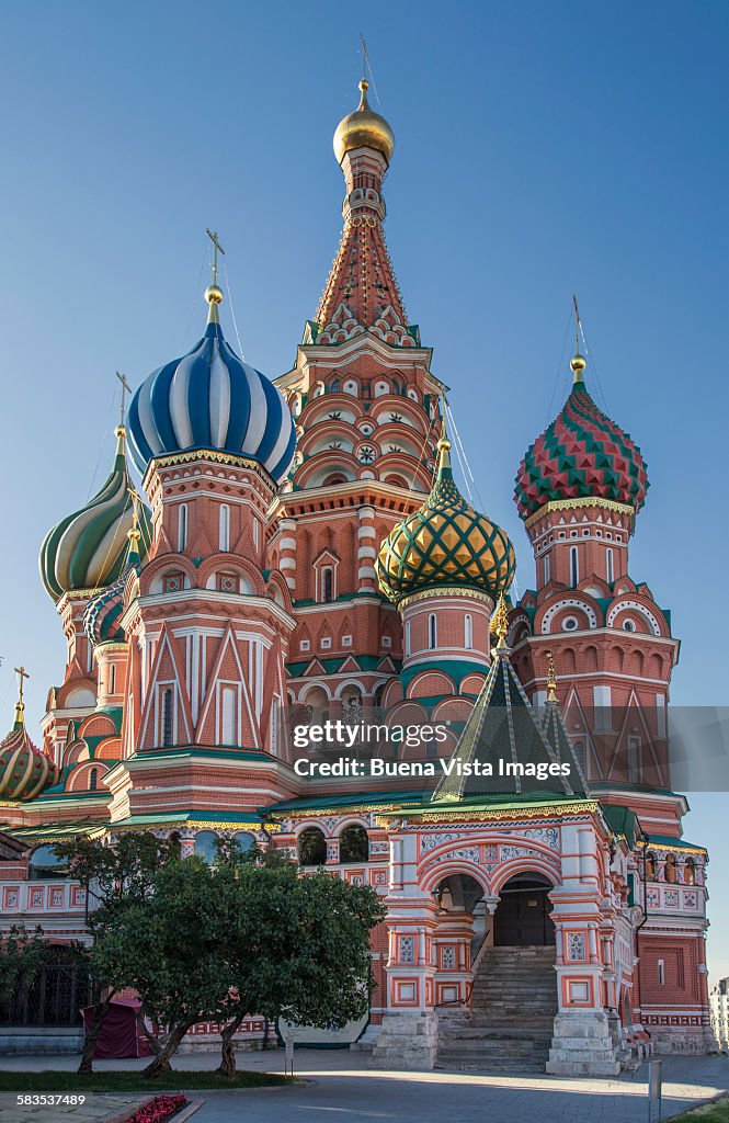 Saint Basil's Cathedral, Red Square, Moscow,