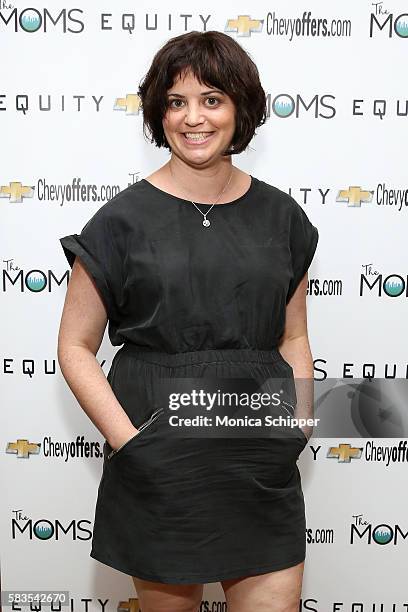 Writer Amy Fox attends the Mamarazzi Screening Of "Equity" at Crosby Street Theater on July 26, 2016 in New York City.