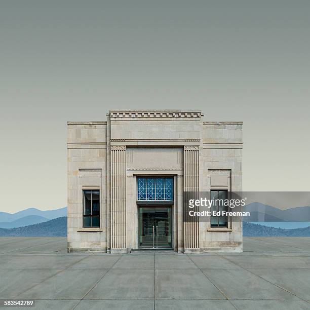 neo-classical bank building - banking stock pictures, royalty-free photos & images