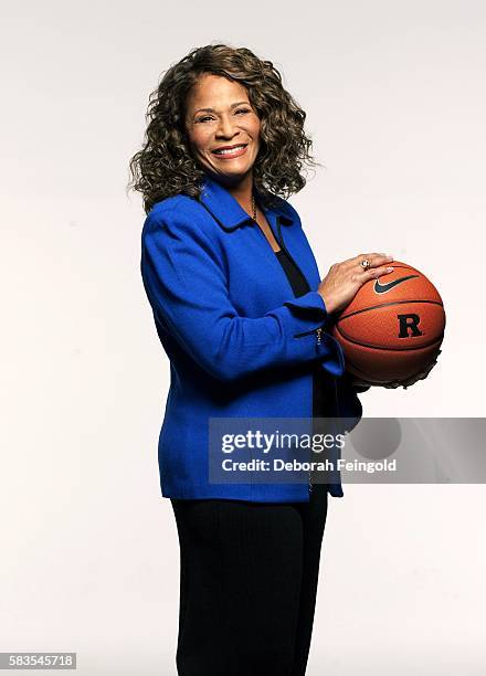 Deborah Feingold/Corbis via Getty Images) NEW YORK College basketball coach C. Vivian Stringer poses for a portrait on August 25, 2007 in New York,...