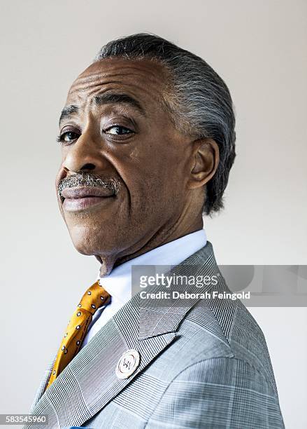 Deborah Feingold/Corbis via Getty Images) NEW YORK Political activist Al Sharpton poses for a portrait on June 17, 2013 in New York, New York.