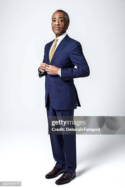 Deborah Feingold/Corbis via Getty Images) NEW YORK Political activist Al Sharpton poses for a portrait on June 17, 2013 in New York, New York.