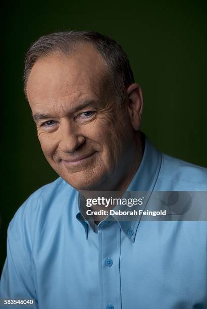 Deborah Feingold/Corbis via Getty Images) NEW YORK TV personality Bill O'Reilly poses for a portrait at Fox Television Studios on June 13, 2007 in...