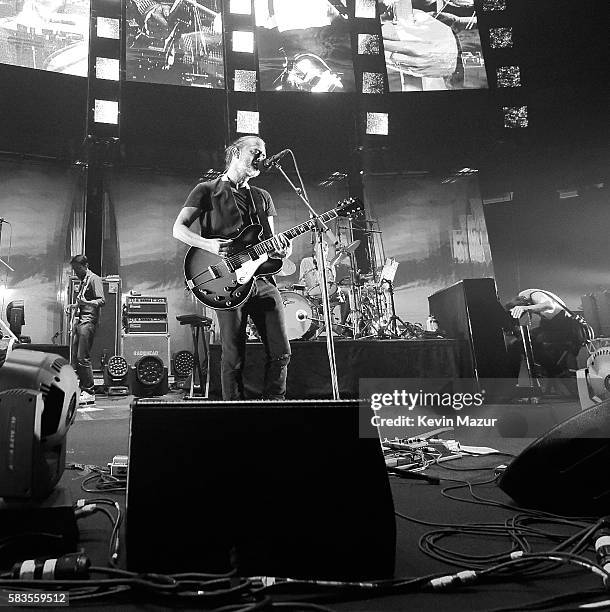 Thom Yorke of Radiohead performs at Madison Square Garden on July 26, 2016 in New York City.