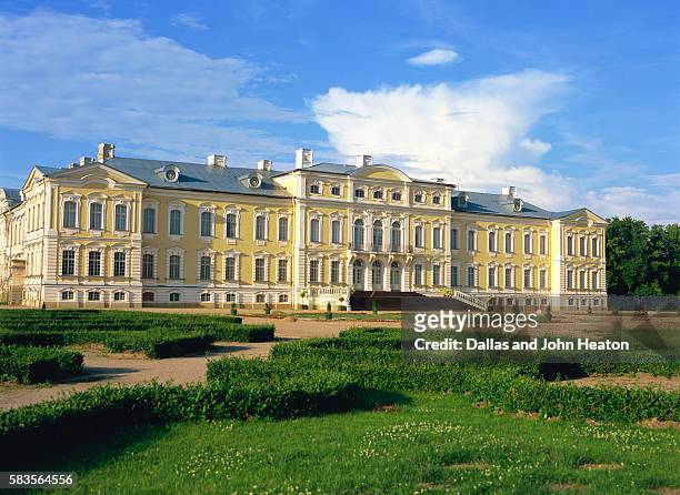 rundale palace, bauska, latvia - bauska stock pictures, royalty-free photos & images