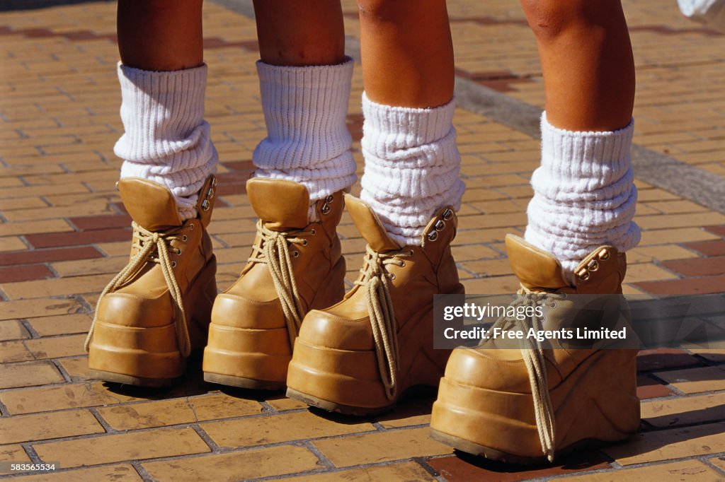 Wearing Platform Shoes
