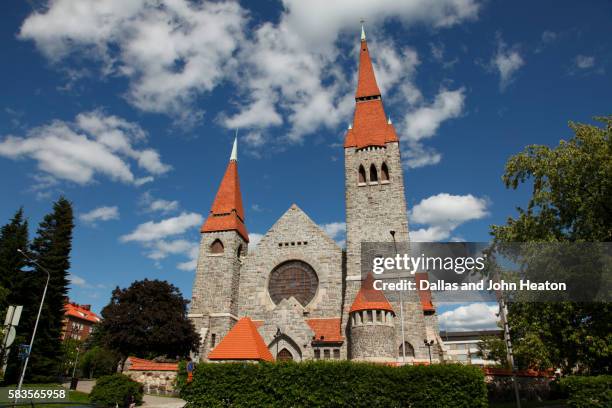 tampere cathedral - tampere foto e immagini stock