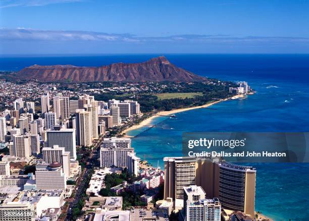 united states, hawaii, honolulu, diamond head - 鑽石山 �個照片及圖片檔