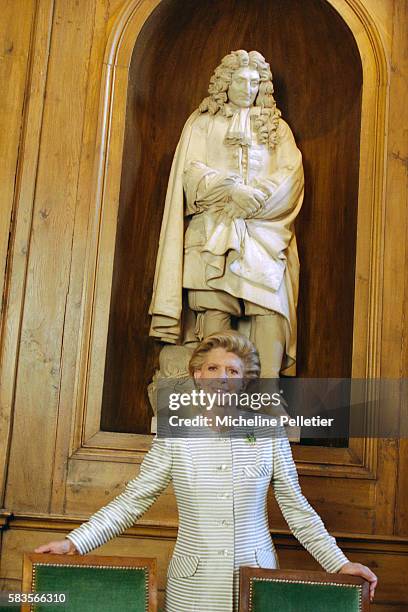 Helene Carrere d'Encausse is a French scholar and historian who wrote L'Empire eclate in 1978. She was elected permanent secretary of the Academie...