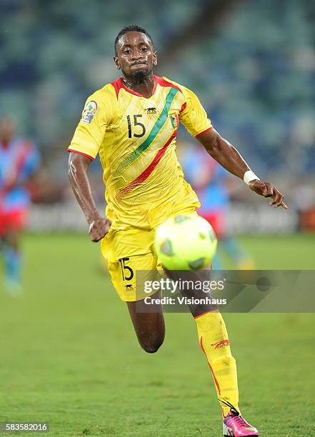 Mamadou Samassa of Mali during the 2013 African Cup of Nations Group B match between Democratic Republic of Congo and Mali at the Moses Mabhida...