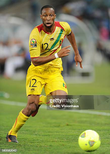 Seydou Keita of Mali during the 2013 African Cup of Nations Group B match between Democratic Republic of Congo and Mali at the Moses Mabhida Stadium...