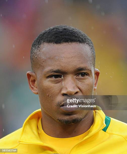 Michale Majoro Lehlohonolo of South Africa during the 2013 African Cup of Nations Group A match between South Africa and Cape Verde at the Soccer...