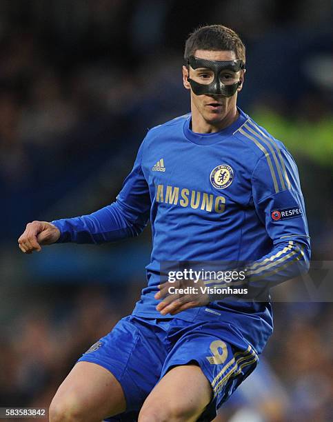 Fernando Torres of Chelsea during the Europa League Semi-Final 2nd Leg match between Chelsea and FC Basle 1893 at Stamford Bridge in London, UK....