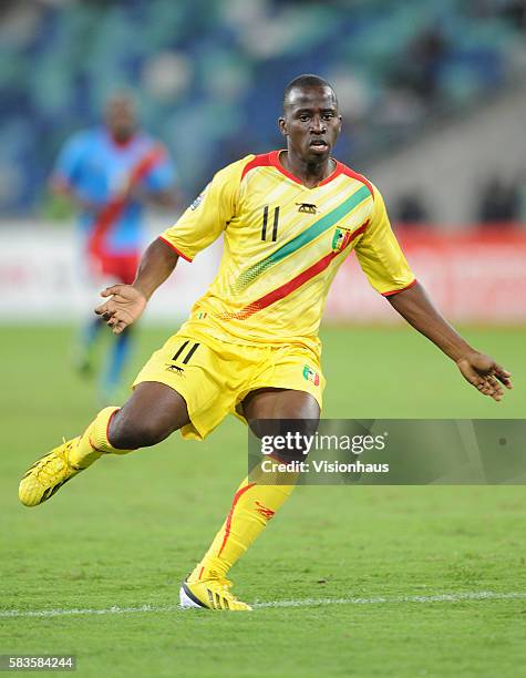 Sigamary Diarra of Mali during the 2013 African Cup of Nations Group B match between Democratic Republic of Congo and Mali at the Moses Mabhida...