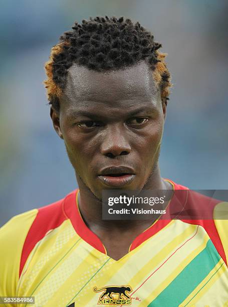 Mahamadou N'Diaye of Mali during the 2013 African Cup of Nations Semi-final match between Mali and Nigeria at the Moses Mabhida Stadium in Durban,...