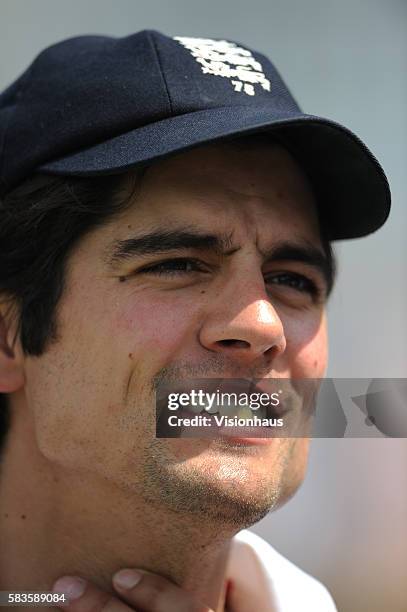 England Captain Alsatair Cook during Day Five of the 1st Investec Ashes Test between England and Australia at Trent Bridge in Nottingham, UK. Photo:...