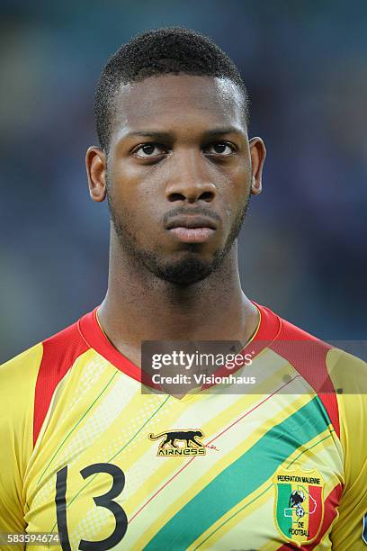 Molla Wague of Mali during the 2013 African Cup of Nations Group B match between Democratic Republic of Congo and Mali at the Moses Mabhida Stadium...