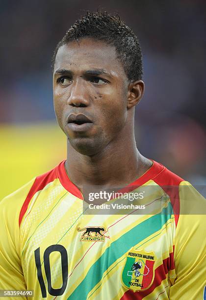 Modibo Maiga of Mali during the 2013 African Cup of Nations Group B match between Democratic Republic of Congo and Mali at the Moses Mabhida Stadium...