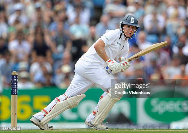 Gary Ballance of England during Day Two of the 2nd Investec Test between England and Sri Lanka at the Headingley Carnegie Cricket Ground in Leeds,...