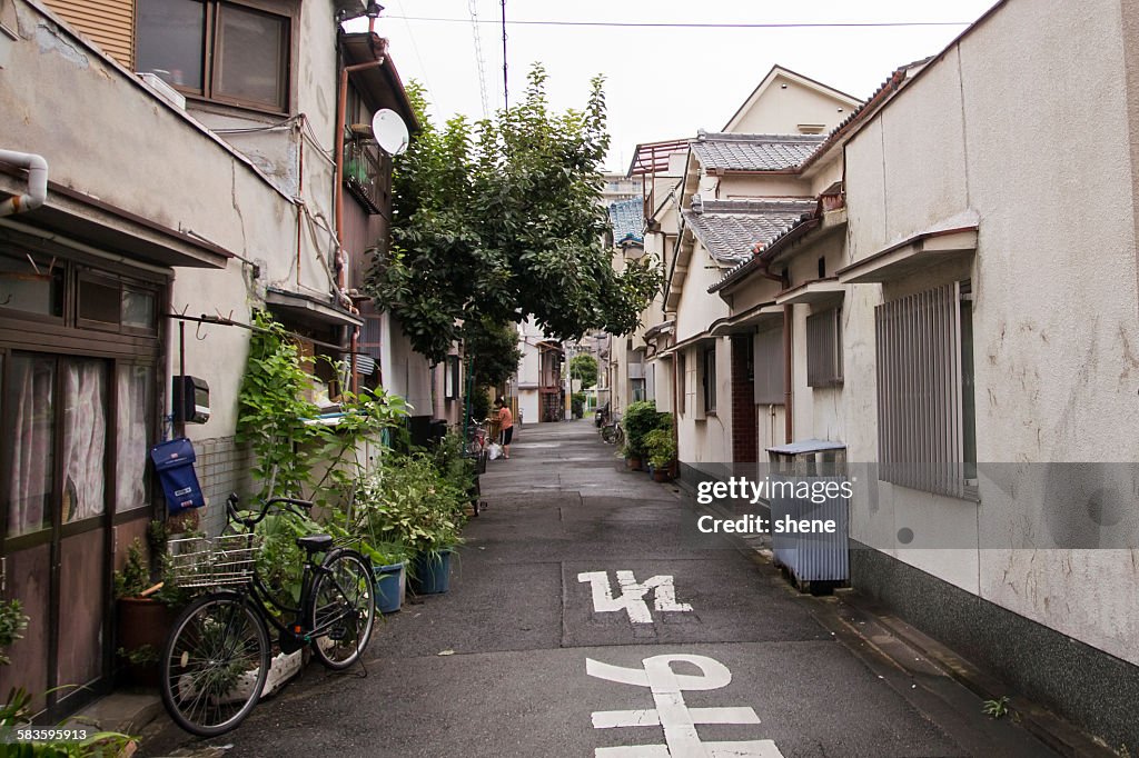 Street photography in Osaka