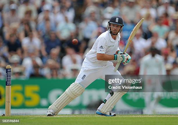 Ian Bell of England batting during Day Two of the 2nd Investec Test between England and Sri Lanka at the Headingley Carnegie Cricket Ground in Leeds,...