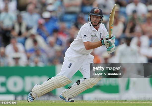 Ian Bell of England during Day Two of the 2nd Investec Test between England and Sri Lanka at the Headingley Carnegie Cricket Ground in Leeds, UK....