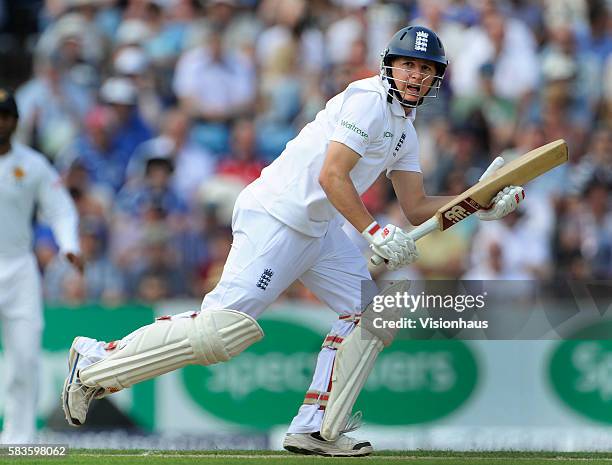 Gary Ballance of England during Day Two of the 2nd Investec Test between England and Sri Lanka at the Headingley Carnegie Cricket Ground in Leeds,...