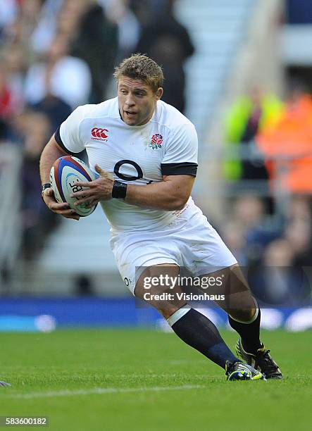 Tom Youngs of England during the QBE international match between England and Australia at Twickenham Stadium in London, UK. Photo: Visionhaus/Ben...