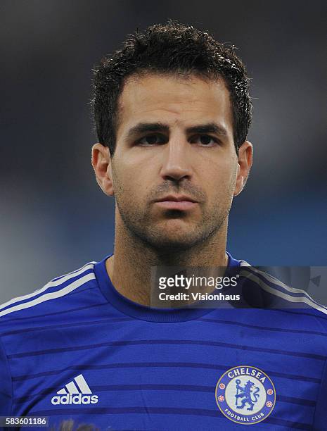 Cesc Fàbregas of Chelsea during the UEFA Champions League Group G match between Chelsea and FC Schalke at Stamford Bridge in London, UK. Photo:...