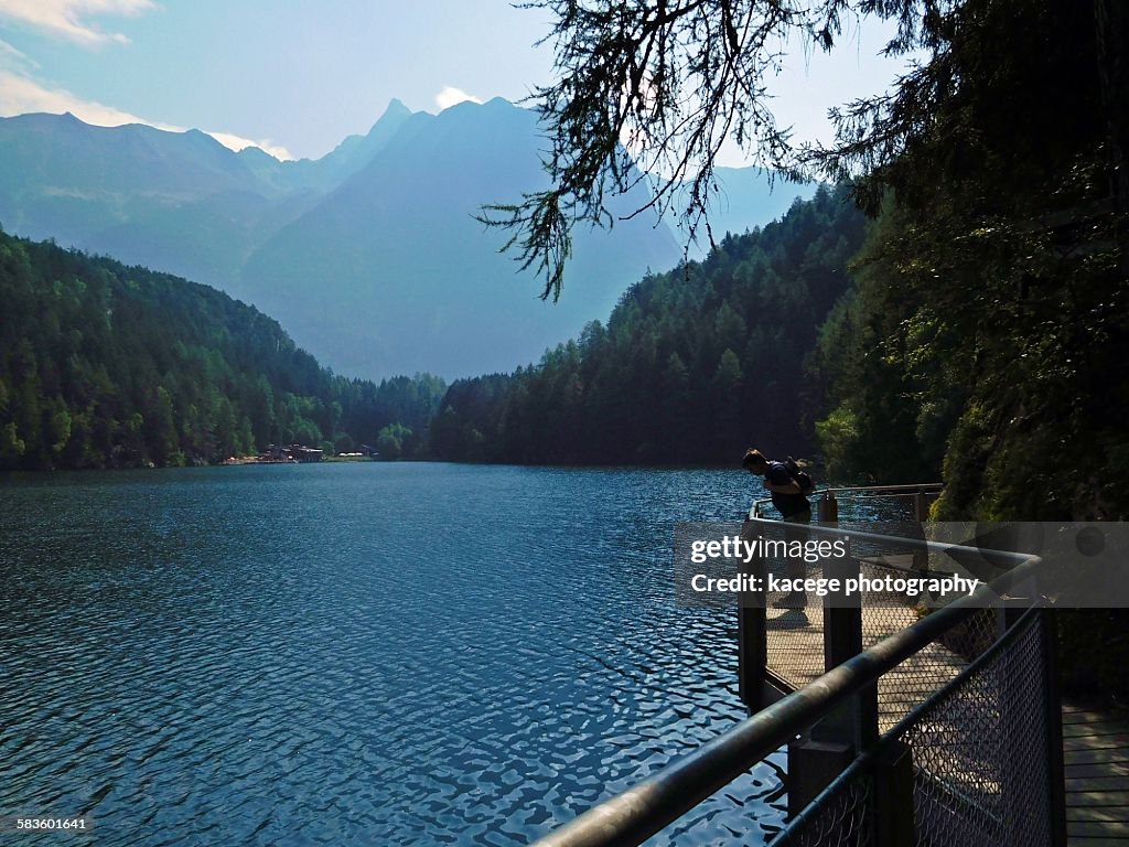 Lake Piburg, Oetz, Tyrol