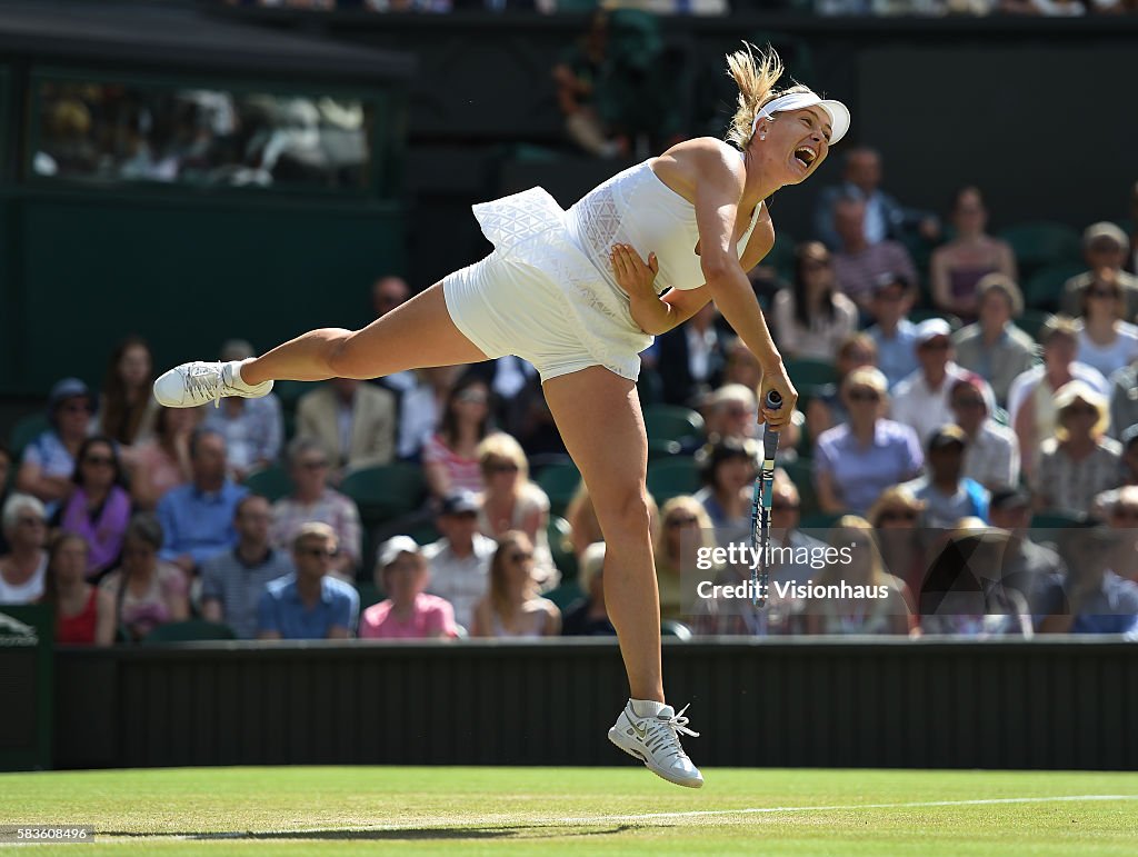 Tennis- Day Eight - Wimbledon - All England Lawn Tennis and Croquet Club