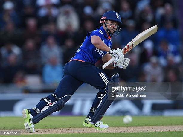 James Taylor of England batting during the 1st ODI of the Royal London ODI Series between England and Australia at The Ageas Bowl Cricket Ground,...