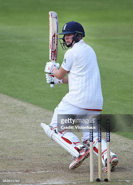 England's Gary Ballance during the 2nd Day of the 2nd Investec Test Match between England and New Zealand at Headingley Carnegie Cricket Ground in...
